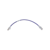 Patch cord mc6 modular cat6 UTP, cm/ls0h, 1ft, color violeta