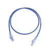 Patch cord mc6 modular cat6 UTP, cm/ls0h, 3ft, color azul
