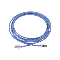Patch cord mc6 modular cat6 UTP, cm/ls0h, 15ft, color azul