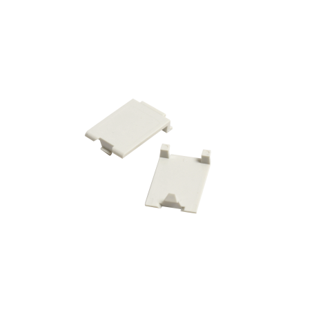 Inserto ciego para placas de pared mAX y 10g max, color blanco, bolsa con 10 piezas