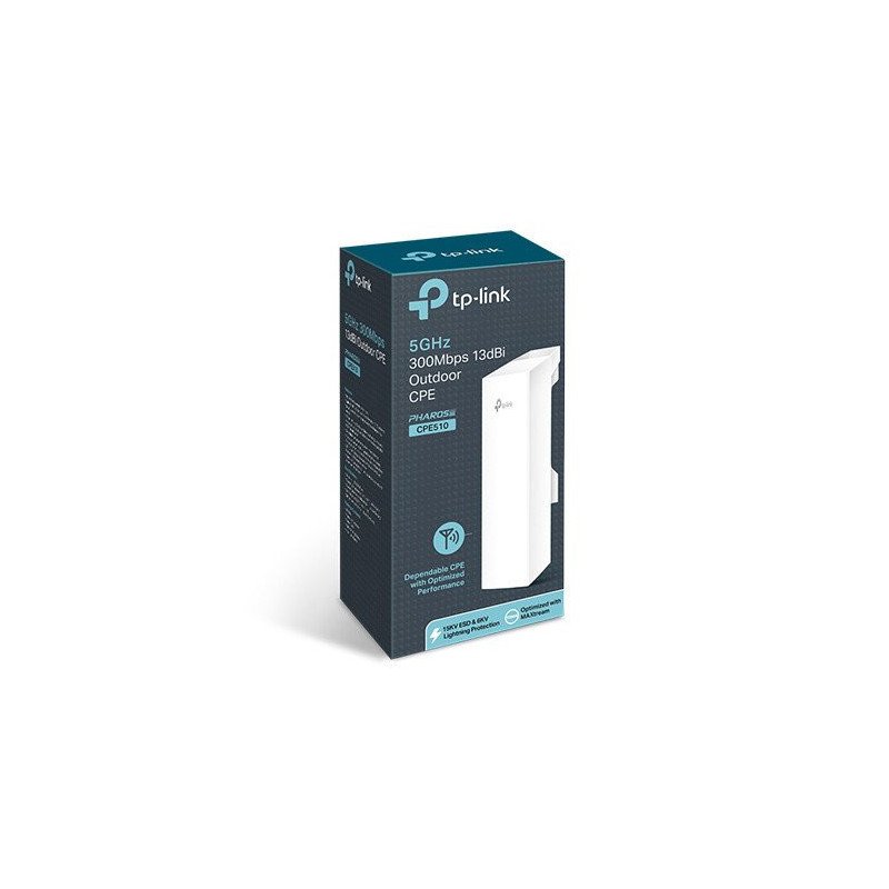 CPE de exterior TP-Link CPE510 uso exterior de 5 GHz a 300 Mbps antena CPE de exterior TP-Link CPE510 uso exterior de 5 GHz a 300 Mbps antena