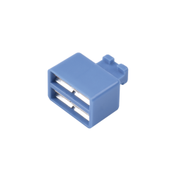 Clip de puente, para uso con regletas s66 de Siemon, de 1 par, color a