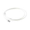 Patch cord "Skinny" cat6a blindado S/FTP, 5ft, diámetro reducido 28 AWG, color blanco
