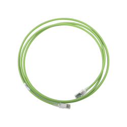 Patch cord z-mAX cat6a S/FTP, cm/ls0h, 7ft, color verde