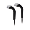 Unifi ethernet patch cable cat6 de 8 m, color negro