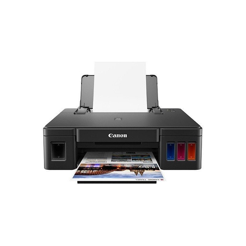 Impresora Canon Pixma G1110 color tinta continua 8.8 imp b/n a color 5 imp, USB, bandeja 100 hojas, consumible GI-190