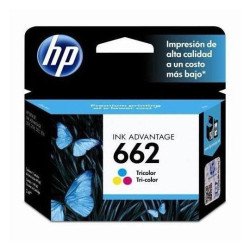 Cartucho de tinta tricolor HP 662