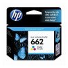 Cartucho de tinta tricolor HP 662
