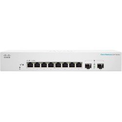 Switch Cisco CBS220-8T-E-2G-NA - blanco, 8 puertos