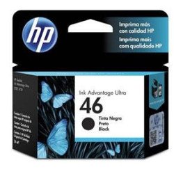 HP 46 HP CZ637AL, Negro, DeskJet Ink Advantage Ultra 2529