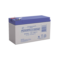 Batería de respaldo UL de 12v 8ah, terminales tipo F1