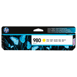 Cartucho de tinta HP 980 amarillo hasta 6600 páginas D8J09A