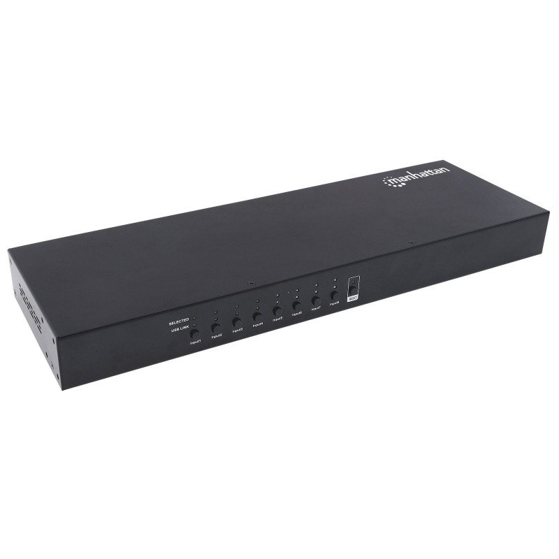 Switch KVM HDMI de 8 puertos y 8 puertos USB, Full HD, juego de ocho c Switch KVM HDMI de 8 puertos y 8 puertos USB, Full HD, juego de ocho c