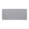 Desk mat Mid grey. Logitech. Alfombrilla de escritorio con base antideslizante y diseño resistente a salpicaduras.