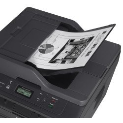 Multifuncional láser monocromático Brother DCPL2540DW 30 ppm dúplex wifi red 3 en 1