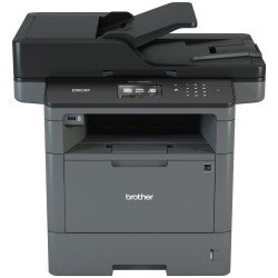 Multifuncional láser monocromática Brother DCPL5650DN, 42 ppm dúplex, red, USB, cama oficio, ciclo 50000