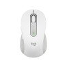 Mouse Logitech Signature M650, mano derecha, Óptico, RF inalámbrica + Bluetooth, 2000 DPI, Blanco