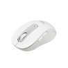 Mouse Logitech Signature M650, mano derecha, Óptico, RF inalámbrica + Bluetooth, 2000 DPI, Blanco