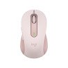Mouse Logitech Signature M650, mano derecha, Óptico, RF inalámbrica + Bluetooth, 2000 DPI, Rosa Mouse Logitech Signature M650, mano derecha, Óptico, RF inalámbrica + Bluetooth, 2000 DPI, Rosa