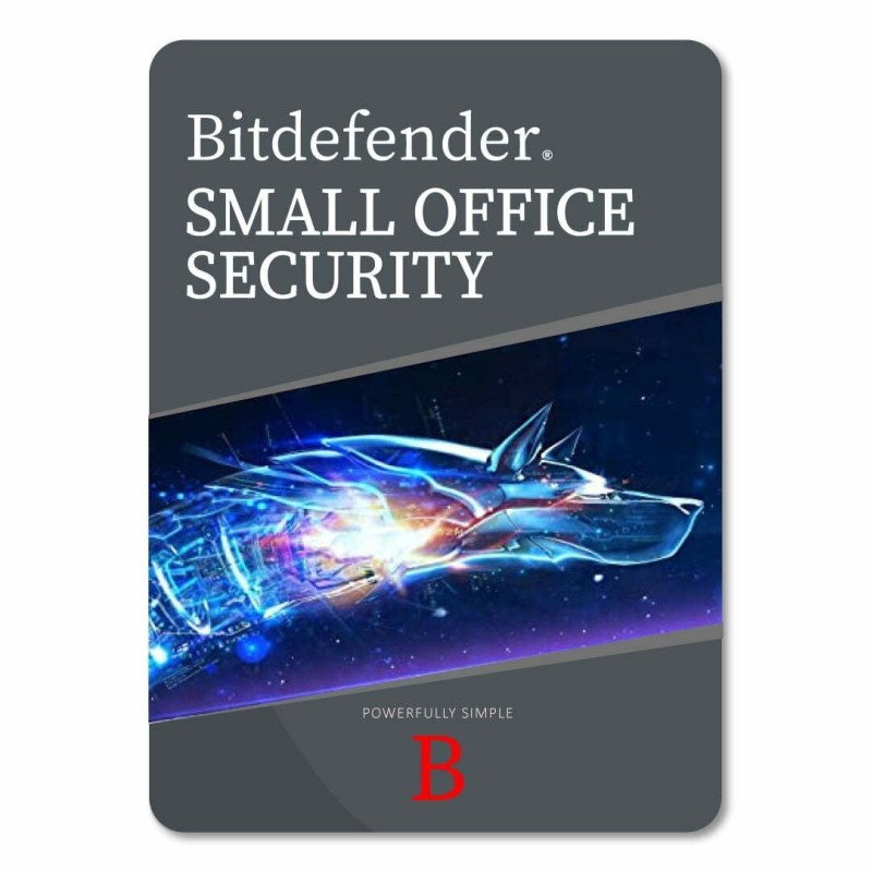 ESD BitDefender Small Office Security, 20 PC + 1 servidor + 1 consola cloud, 2 años (entrega electrónica)