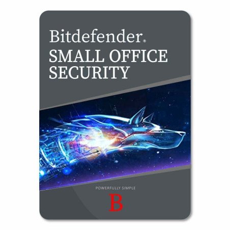 ESD BitDefender Small Office Security, 20 PC + 1 servidor + 1 consola cloud, 2 años (entrega electrónica)