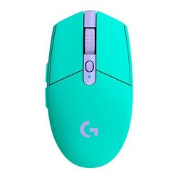 Mouse Logitech G305 Menta/violeta óptico inalámbrico para gaming con tecnología Lightspeed USB