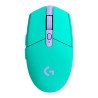 Mouse Logitech G305 Menta/violeta óptico inalámbrico para gaming con tecnología Lightspeed USB