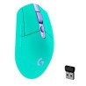 Mouse Logitech G305 Menta/violeta óptico inalámbrico para gaming con tecnología Lightspeed USB