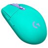 Mouse Logitech G305 Menta/violeta óptico inalámbrico para gaming con tecnología Lightspeed USB