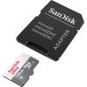 Memoria SanDisk 128GB micro SDXC ultra 100mb/s clase 10 con adaptador