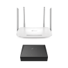 Kit de ONU gigabit xz000g3 con router inalámbrico isp doble banda ac, hasta 1167 Mbps, 4 antenas externas omnidireccional, puert