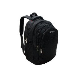 Mochila Brobotix 186617 de poliéster color negro