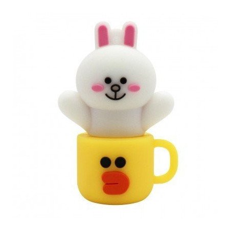 Memoria flash USB 32GB - conejo con taza Brobotix 190432-10, 32 GB, USB tipo a