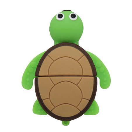 Memoria flash USB 32GB - tortuga cafe Brobotix 190432-28, café, 32 GB, USB tipo a