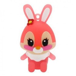 Memoria flash USB 32GB - coneja rosa Brobotix 190432-9, rosa, 32 GB, USB tipo a