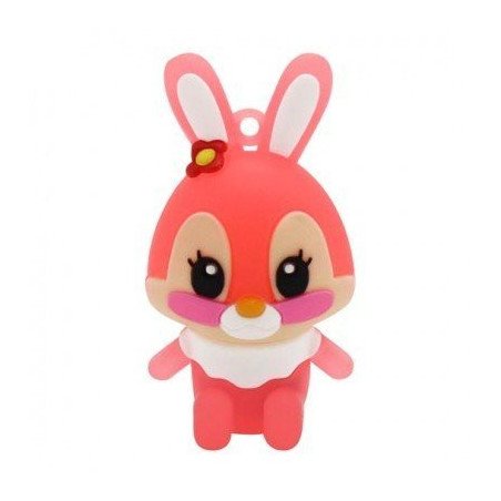 Memoria flash USB 32GB - coneja rosa Brobotix 190432-9, rosa, 32 GB, USB tipo a
