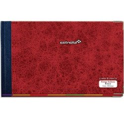 Libro florete rayado Estrella forma italiana con 192 hojas 1 pieza