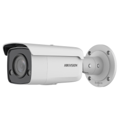 Cámara Bala IP 4 megapixel, imagen a color 24/7, PoE, lente 4 mm, luz 