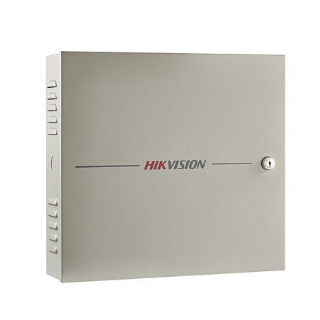 Controlador de acceso, 2 puerta, 4 lectores de huella y tarjetas, integración con video, 100,000 tarjetas, incluye gabinete y fu