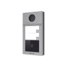 Videoportero IP wifi (ip65 + IK08) con llamada y apertura desde app Hik-connect, soporta 2 departamentos, PoE estándar, interfaz