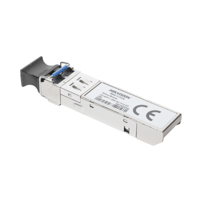 Transceptor mini-gbic  SFP, distancia 20 km, conector LC, dúplex, monomodo
