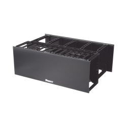 Organizador de cables horizontal netmanager, doble (frontal y posterior), para rack de 19in, 4ur