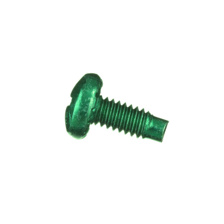 Tornillo de unión a tierra, No. 12-24 x 1, 2, color verde, bolsa de 10