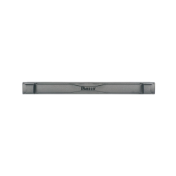 Tapa ciega para rack estándar de 19in, instalación sin herramienta, plano, 1ur, color negro