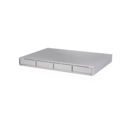 NVR empresarial unifi protect de 4 bahías de disco duro, recomendado para hasta 50 cámaras full hd