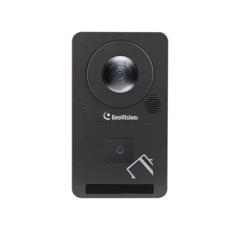 Control de acceso GeoVision GV-CS1320 Poe+, RS485 con cámara de 2mp y 