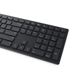 Kit teclado y mouse KM5221W inalámbrico Dell de 105 teclas en español modelo color negro