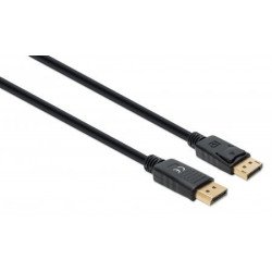 Cable DisplayPort 8K V1.4 Macho a Macho, 1 m (3 pies), Soporta 4K@144H