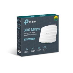 Access point inalámbrico TP-Link 300mbps 1RJ45 PoE pasivo montaje en techo antenas internas 2x3dbi
