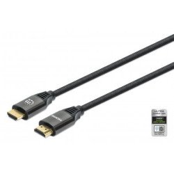 Cable HDMI macho a macho, 2 m, Certificado de Ultra Alta Velocidad, 8K